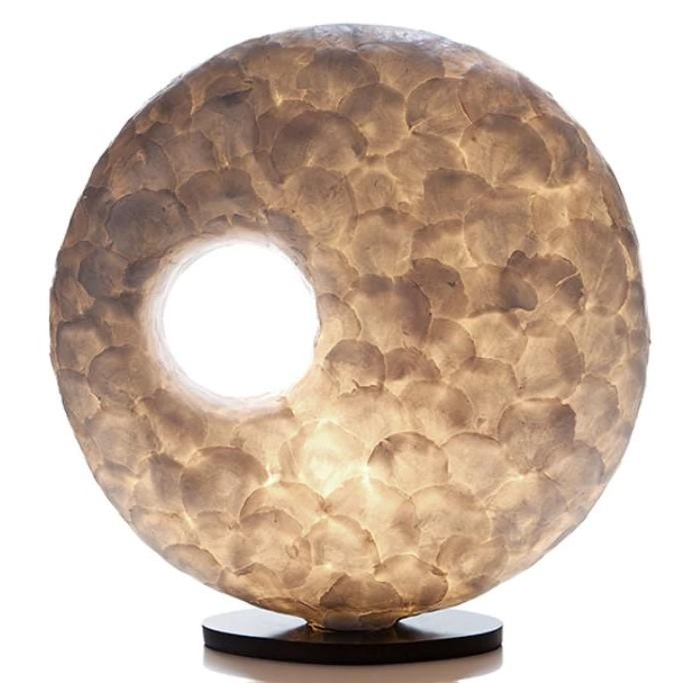 Schelpen lamp donut fullshell