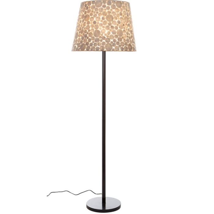 Vloerlamp schelpen wit