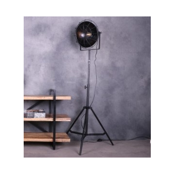 Industriële lamp zwart