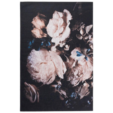 Vloerkleed bloemen Peony