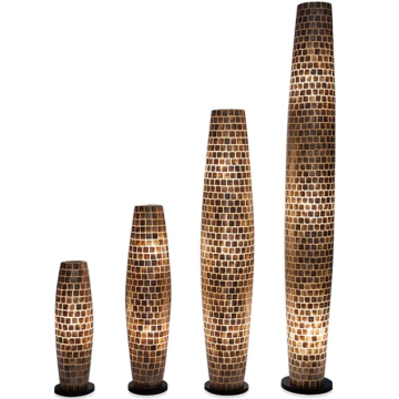 Schelpen lamp goud - moni gold